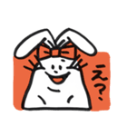 わらうさぎ（個別スタンプ：2）