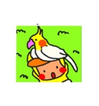 あひるあかたん（個別スタンプ：4）