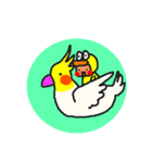 あひるあかたん（個別スタンプ：7）