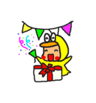 あひるあかたん（個別スタンプ：40）