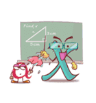 x+yAnna and Pi II, Math Friends Forever！（個別スタンプ：34）