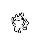 とてもシュールなネコ（個別スタンプ：28）