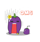 Eggplant Saa（個別スタンプ：3）