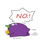 Eggplant Saa（個別スタンプ：12）