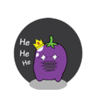 Eggplant Saa（個別スタンプ：23）