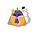 Eggplant Saa（個別スタンプ：38）