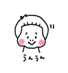 ぱつこ。（個別スタンプ：7）