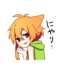 ケモ耳少女ケモ子ちゃん（個別スタンプ：34）