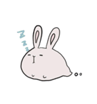 怪訝そうなウサギ（個別スタンプ：12）