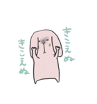 怪訝そうなウサギ（個別スタンプ：13）