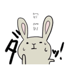 怪訝そうなウサギ（個別スタンプ：33）