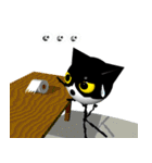 KEN the CAT, oRiginal 3D ケン猫3D（個別スタンプ：12）
