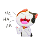 Tamsy 三毛猫（個別スタンプ：3）