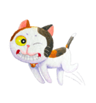Tamsy 三毛猫（個別スタンプ：7）