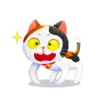 Tamsy 三毛猫（個別スタンプ：9）