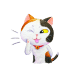 Tamsy 三毛猫（個別スタンプ：10）
