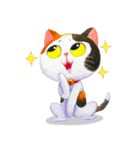 Tamsy 三毛猫（個別スタンプ：11）