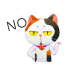 Tamsy 三毛猫（個別スタンプ：15）