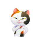 Tamsy 三毛猫（個別スタンプ：18）