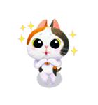 Tamsy 三毛猫（個別スタンプ：22）
