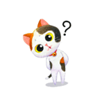Tamsy 三毛猫（個別スタンプ：24）