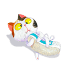 Tamsy 三毛猫（個別スタンプ：26）
