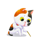 Tamsy 三毛猫（個別スタンプ：27）