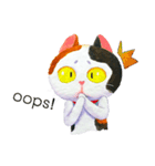 Tamsy 三毛猫（個別スタンプ：32）