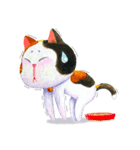 Tamsy 三毛猫（個別スタンプ：39）