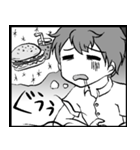 少年達の漫画風スタンプ（個別スタンプ：5）