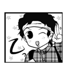 少年達の漫画風スタンプ（個別スタンプ：33）
