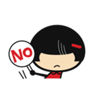 福を呼ぶ！座敷わらしのボッコちゃん（個別スタンプ：4）