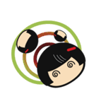 福を呼ぶ！座敷わらしのボッコちゃん（個別スタンプ：13）