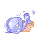 Pastel Octopus Ice-cream（個別スタンプ：24）