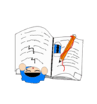 Scholar＆book（個別スタンプ：24）
