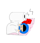 Scholar＆Toilet paper（個別スタンプ：9）