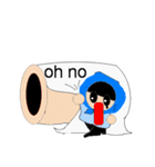 Scholar＆Toilet paper（個別スタンプ：13）