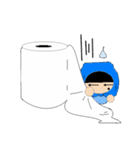 Scholar＆Toilet paper（個別スタンプ：28）