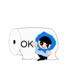 Scholar＆Toilet paper（個別スタンプ：29）