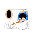 Scholar＆Toilet paper（個別スタンプ：39）