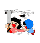 Scholar＆Qiuchan（個別スタンプ：10）