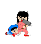 Scholar＆Qiuchan（個別スタンプ：14）