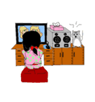 Scholar＆Qiuchan（個別スタンプ：22）