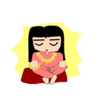 Scholar＆Qiuchan（個別スタンプ：28）