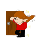 Scholar＆Qiuchan（個別スタンプ：38）