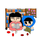 Scholar＆Qiuchan（個別スタンプ：40）