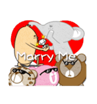 Marry me（個別スタンプ：1）