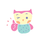 Pastel Owl（個別スタンプ：5）