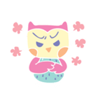 Pastel Owl（個別スタンプ：18）