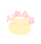 Pink rabbit pudding（個別スタンプ：5）